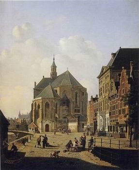 unknow artist European city landscape, street landsacpe, construction, frontstore, building and architecture. 108 oil painting image